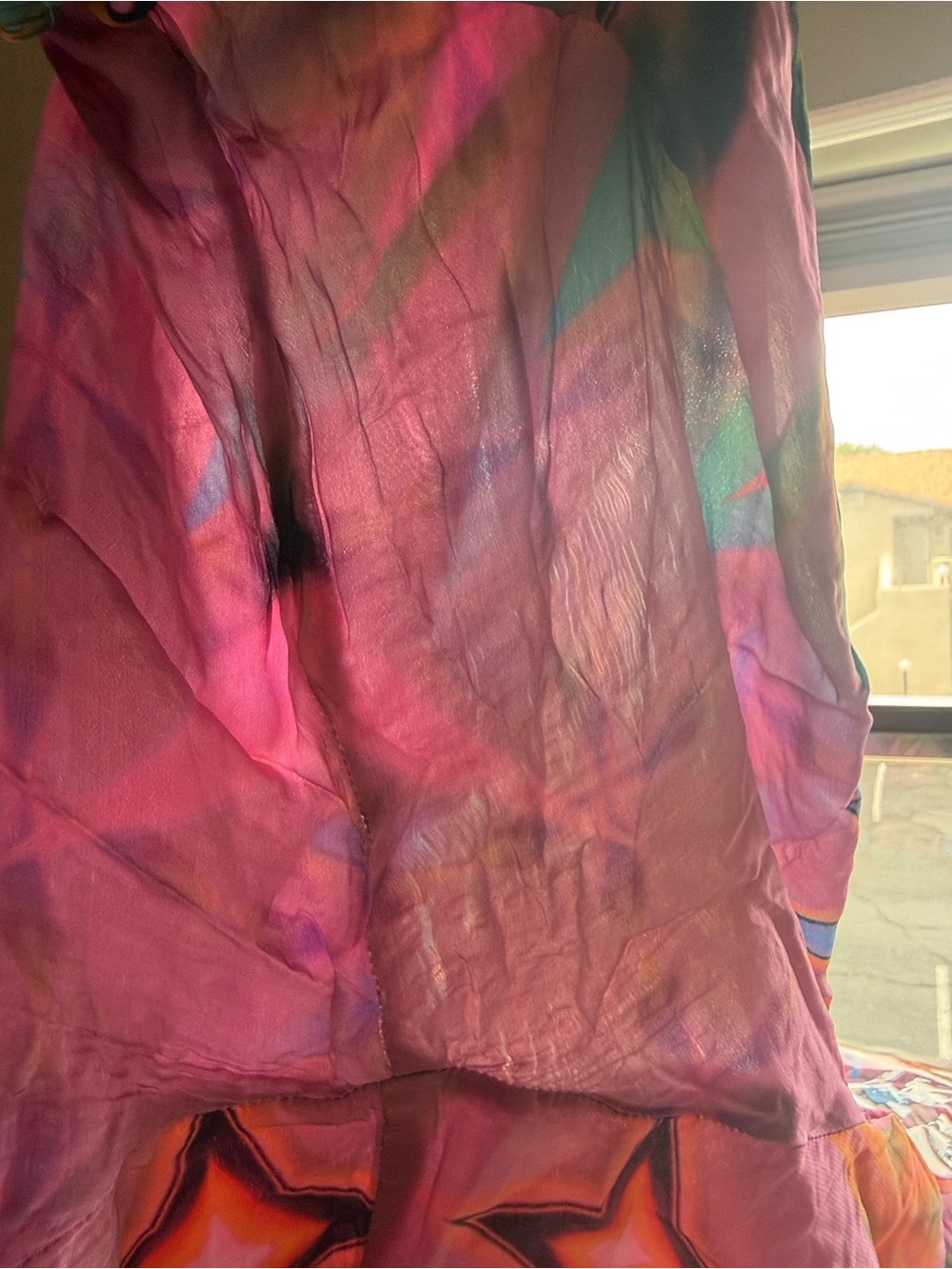 Anthropologie Seventh Heaven By Saddartha Bansal Mixed Print Maxi Dress 3X - Picture 13 of 14
